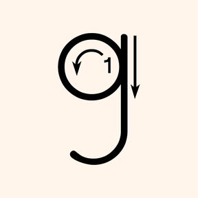 Letter G Tracing