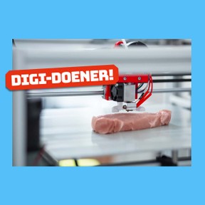 Digi-doener: Vlees uit de printer
