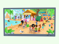 Praatplaat: Zomer - Op vakantie