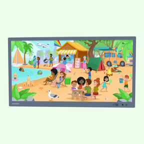 Praatplaat: Zomer - Op vakantie