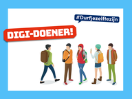 Digi-doener reeks: #durfjezelftezijn