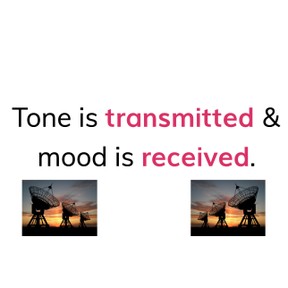 Tone vs. Mood