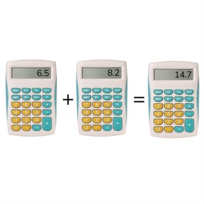 Optellen en aftrekken met kommagetallen met de rekenmachine