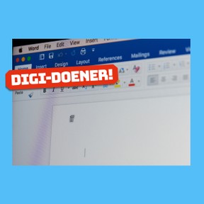 Digi-doener reeks: Microsoft Word