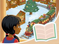 Leestekst Kerst - (Ei of ij) De kersttrein rijdt voorbij